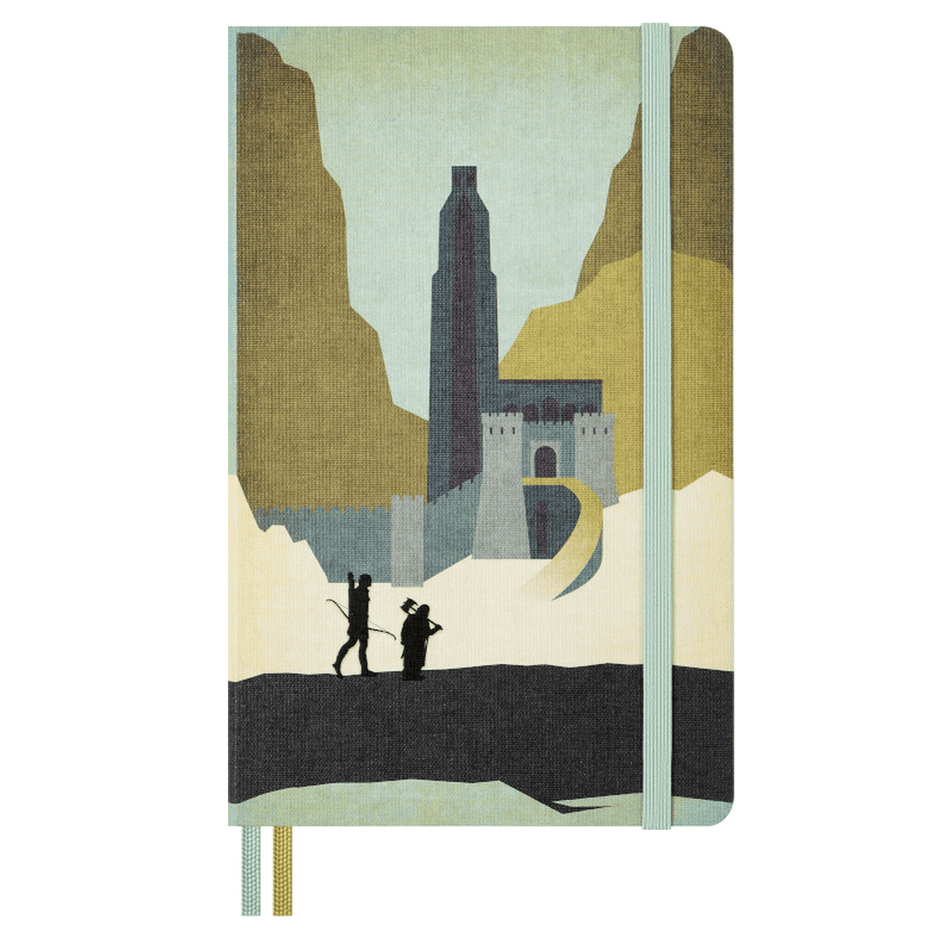 Moleskine Senhor dos Aneis Pautado - Papelaria Encantada