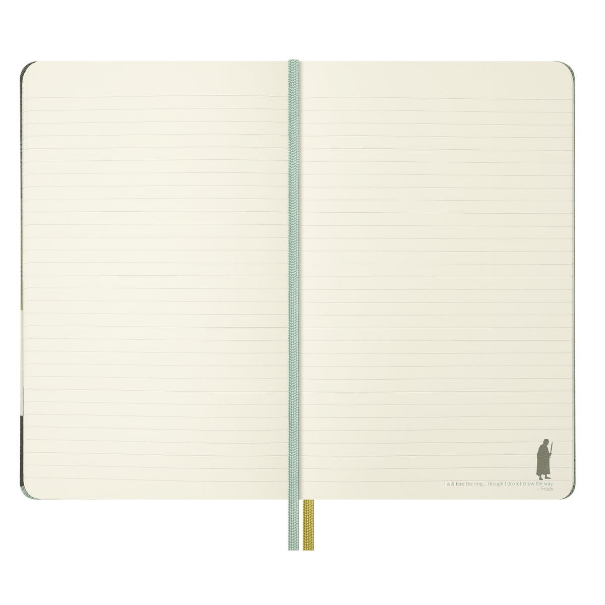 Moleskine Senhor dos Aneis Pautado - Papelaria Encantada