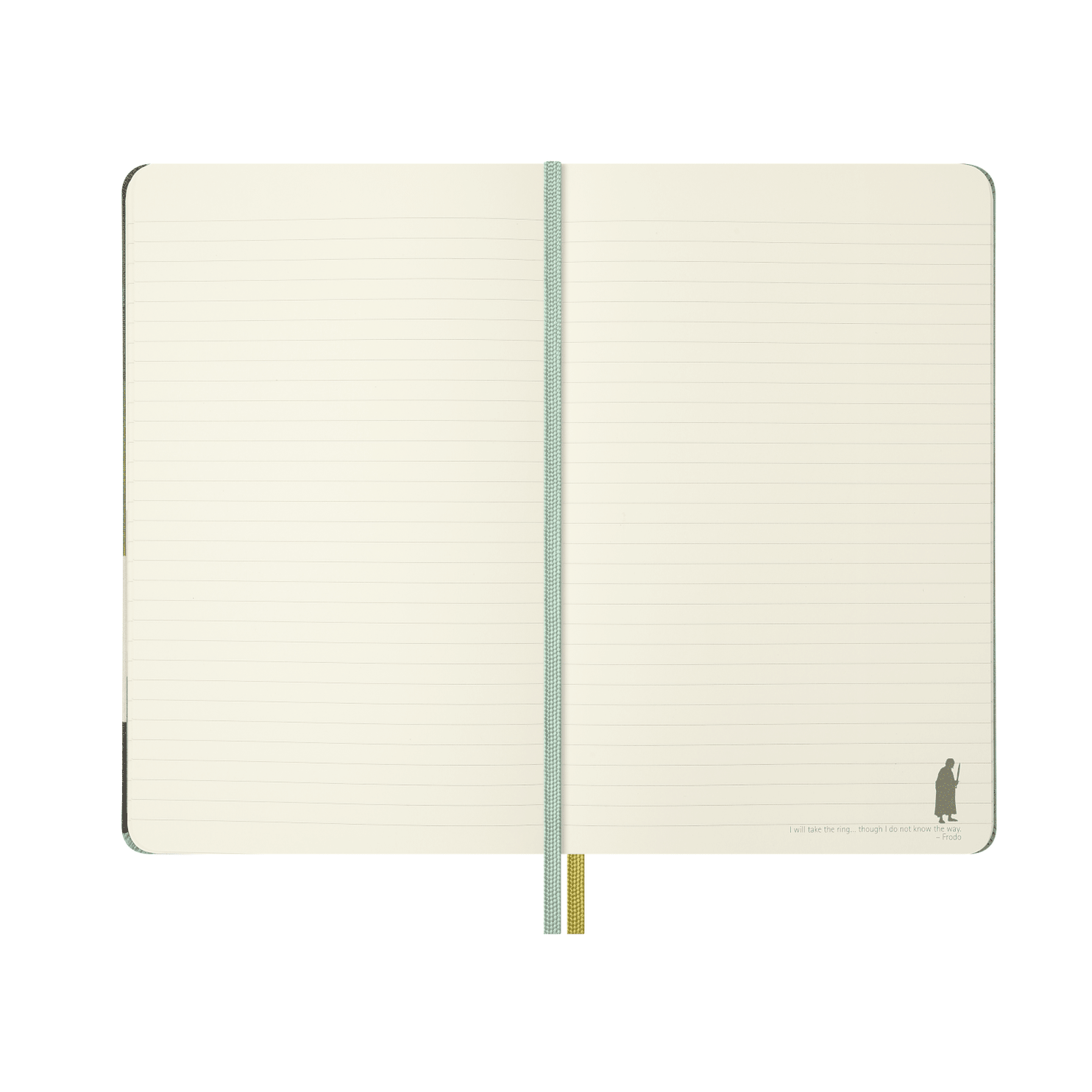 Moleskine Senhor dos Aneis Pautado - Papelaria Encantada