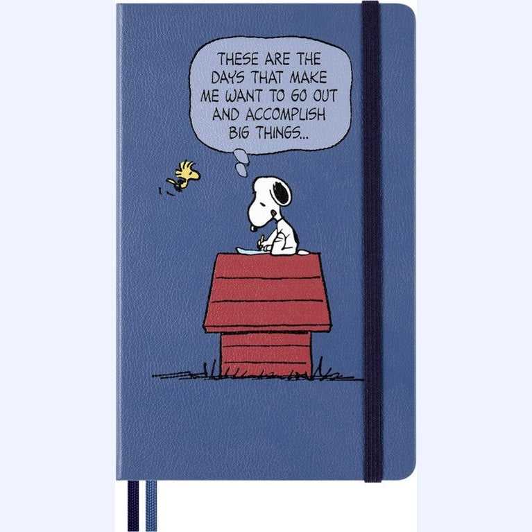 Moleskine Caderno Peanuts Snoopy Large Pautado – Sem Caixa