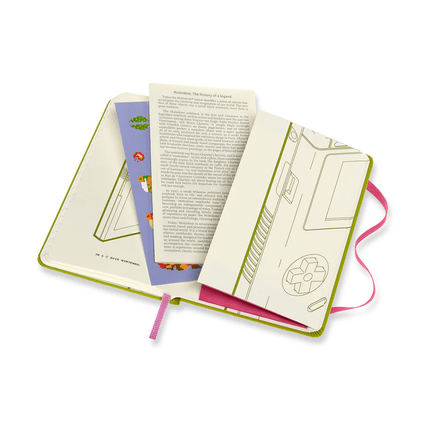 Moleskine Super Mario Game boy - Bolso - Papelaria Encantada