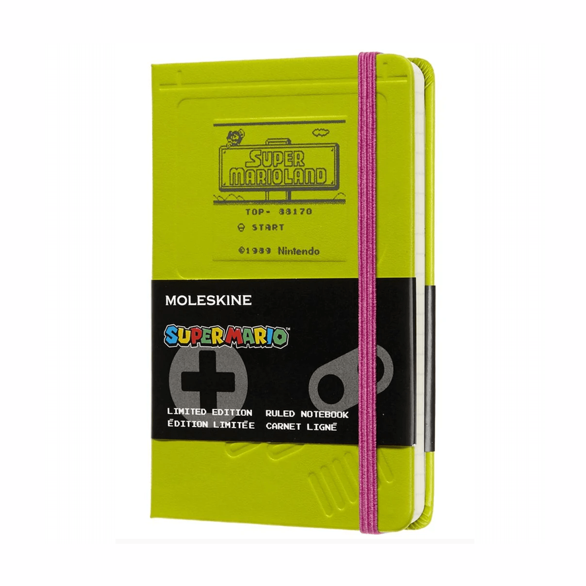 Moleskine Super Mario Game boy - Bolso - Papelaria Encantada