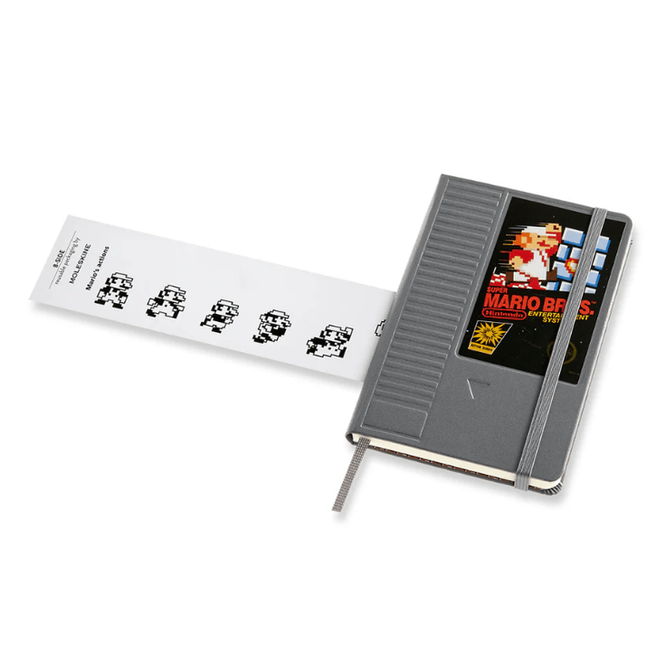 Moleskine Super Mário Nes Cartridge - Bolso - Papelaria Encantada