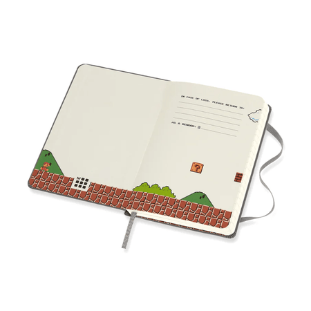 Moleskine Super Mário Nes Cartridge - Bolso - Papelaria Encantada