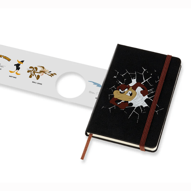 Moleskine Taz - Bolso Pautado - Papelaria Encantada