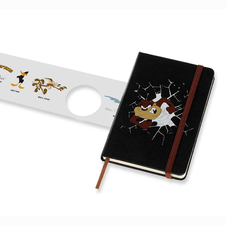 Moleskine Taz - Bolso Pautado - Papelaria Encantada