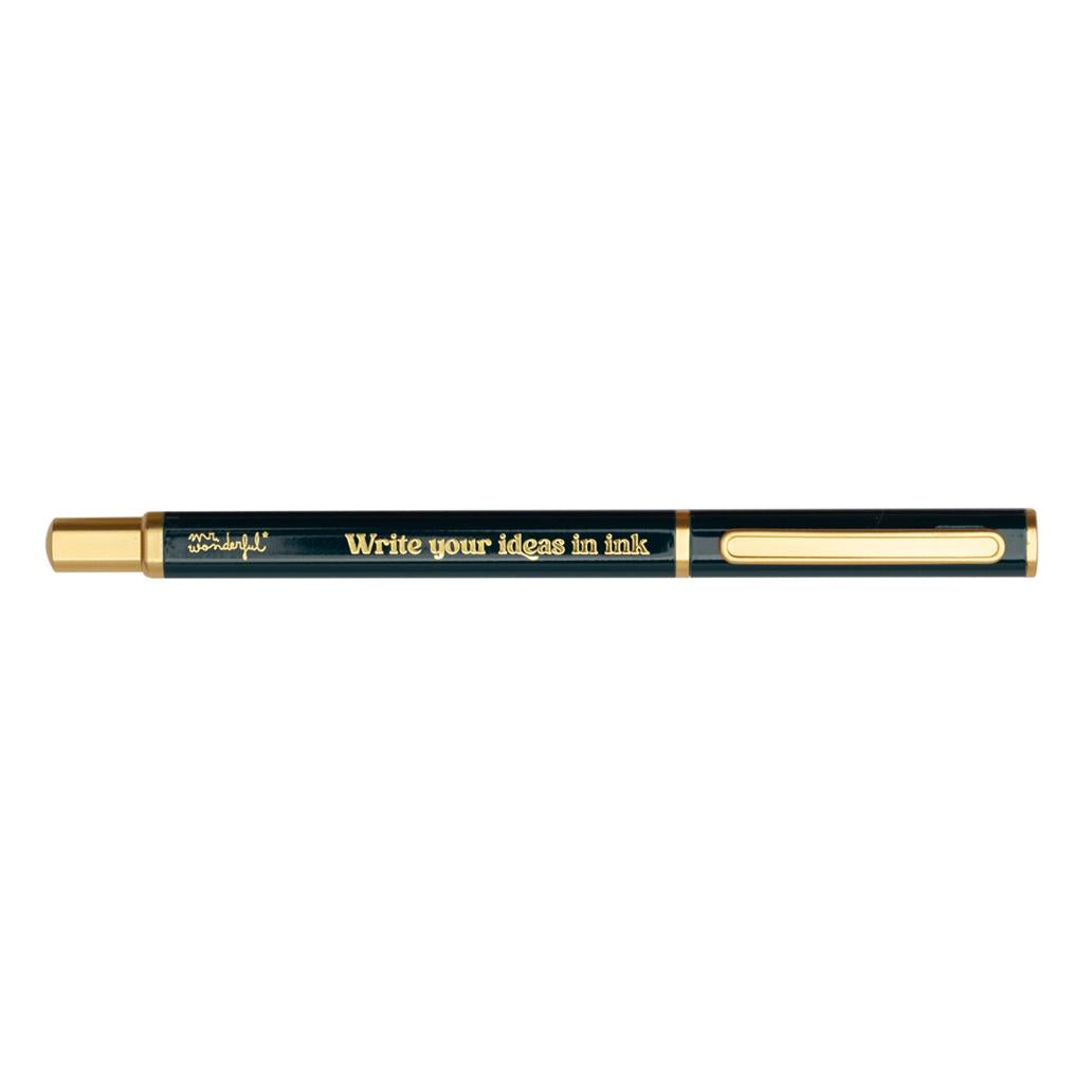 Caneta - Write your ideas in ink - Mr. Wonderful