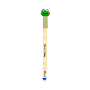 Caneta apagável Bo-Bo James, a rã — Feeling froggy — vista principal