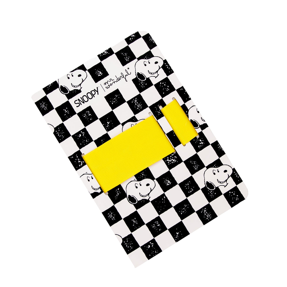 Caderno A5 com suporte para telemóvel Snoopy - There’s a good feeling to be had from sharing — detalhe 1