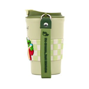 Copo térmico Rã 420 ml — No drama, just Matcha — detalhe 1
