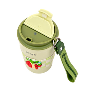 Copo térmico Rã 420 ml — No drama, just Matcha — detalhe 3