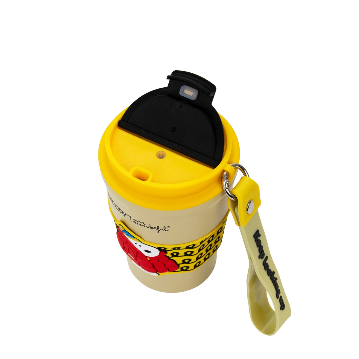 Caneca térmica take away Snoopy – Keep looking up — detalhe 2