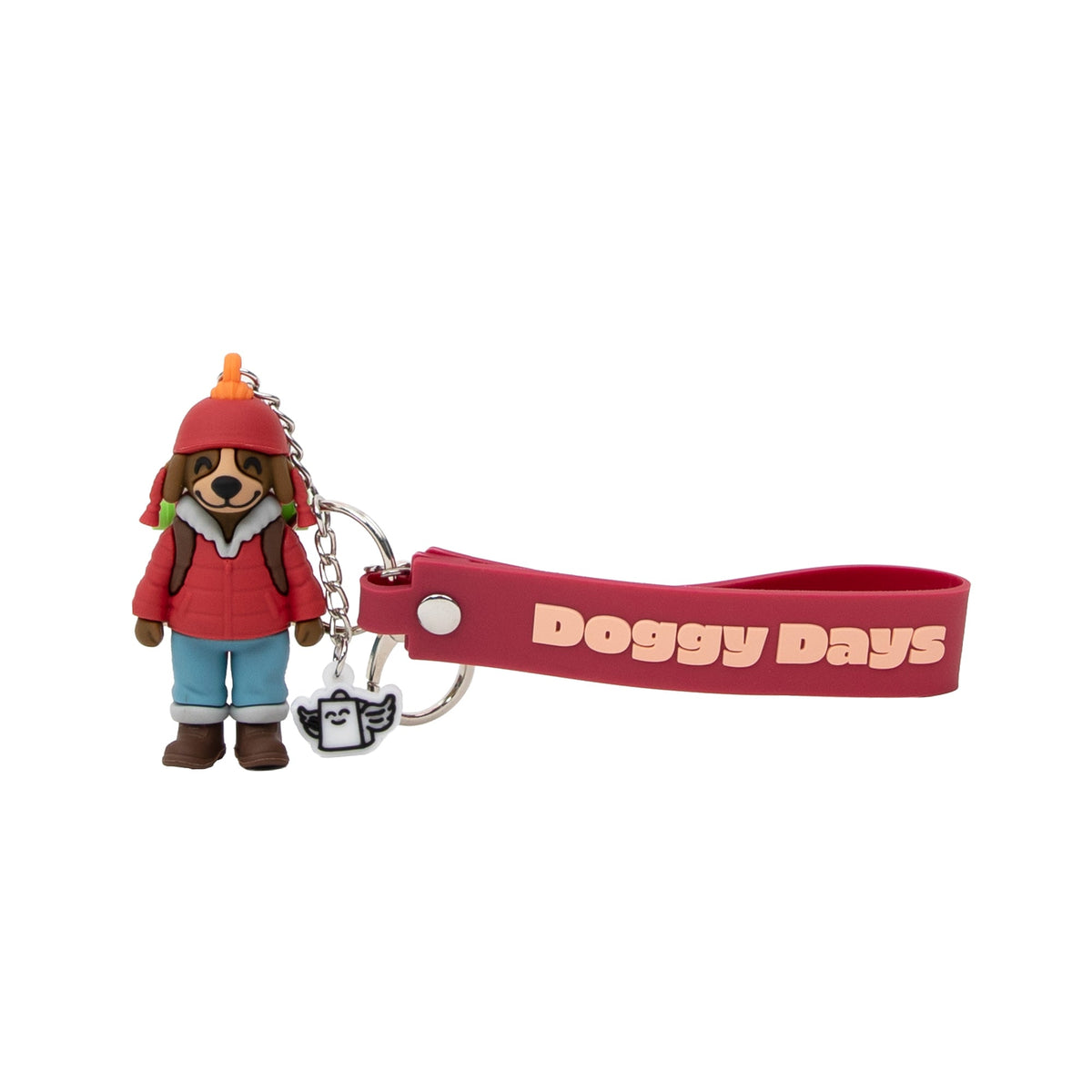 Conjunto Cão — Caderno A6, porta-chaves e caneta Bo-Bo Doggy days — detalhe 4