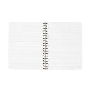 Caderno A5 Cão — Scrolling through life — detalhe 2