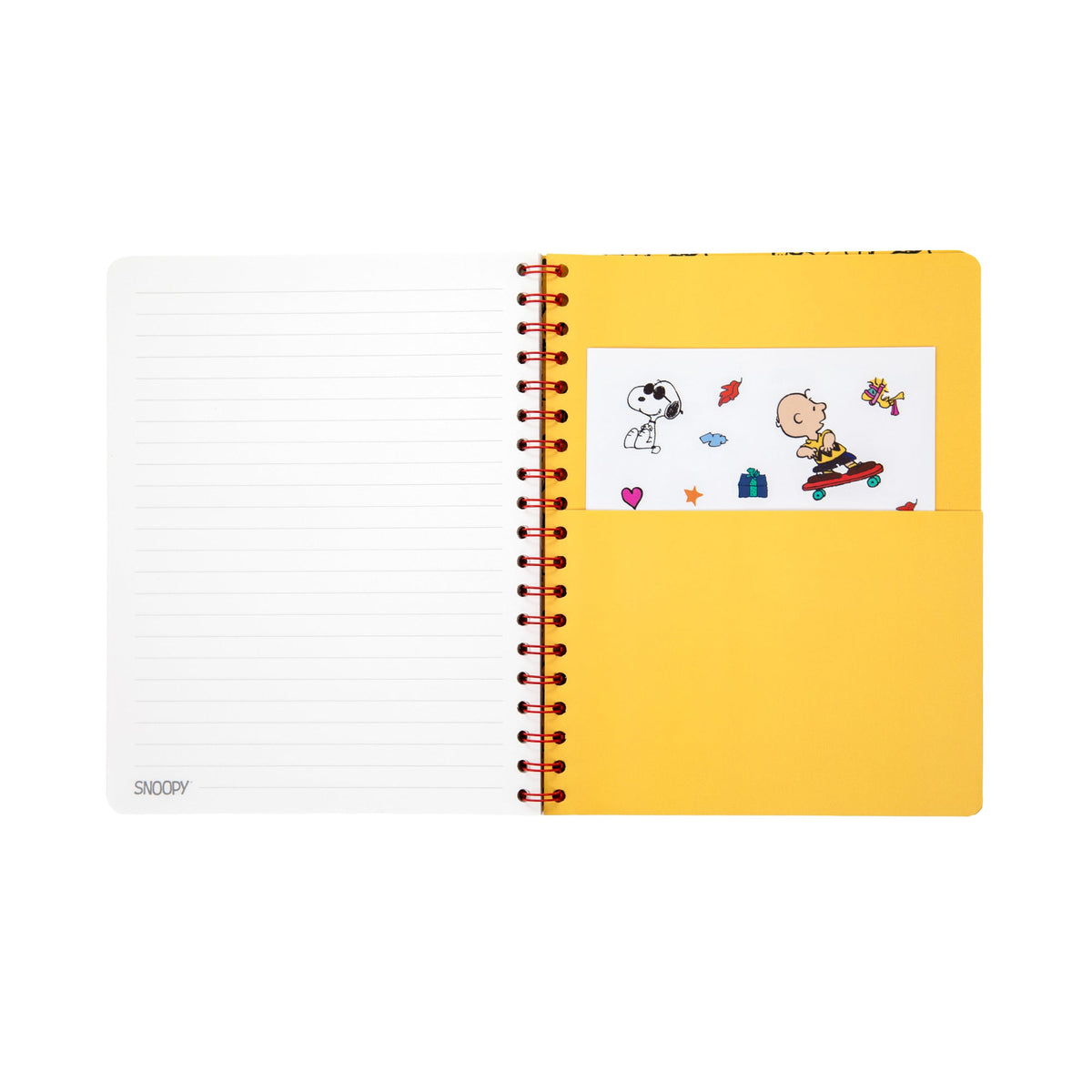 Caderno A5 Snoopy – I think it's a sin to be bored — detalhe 5