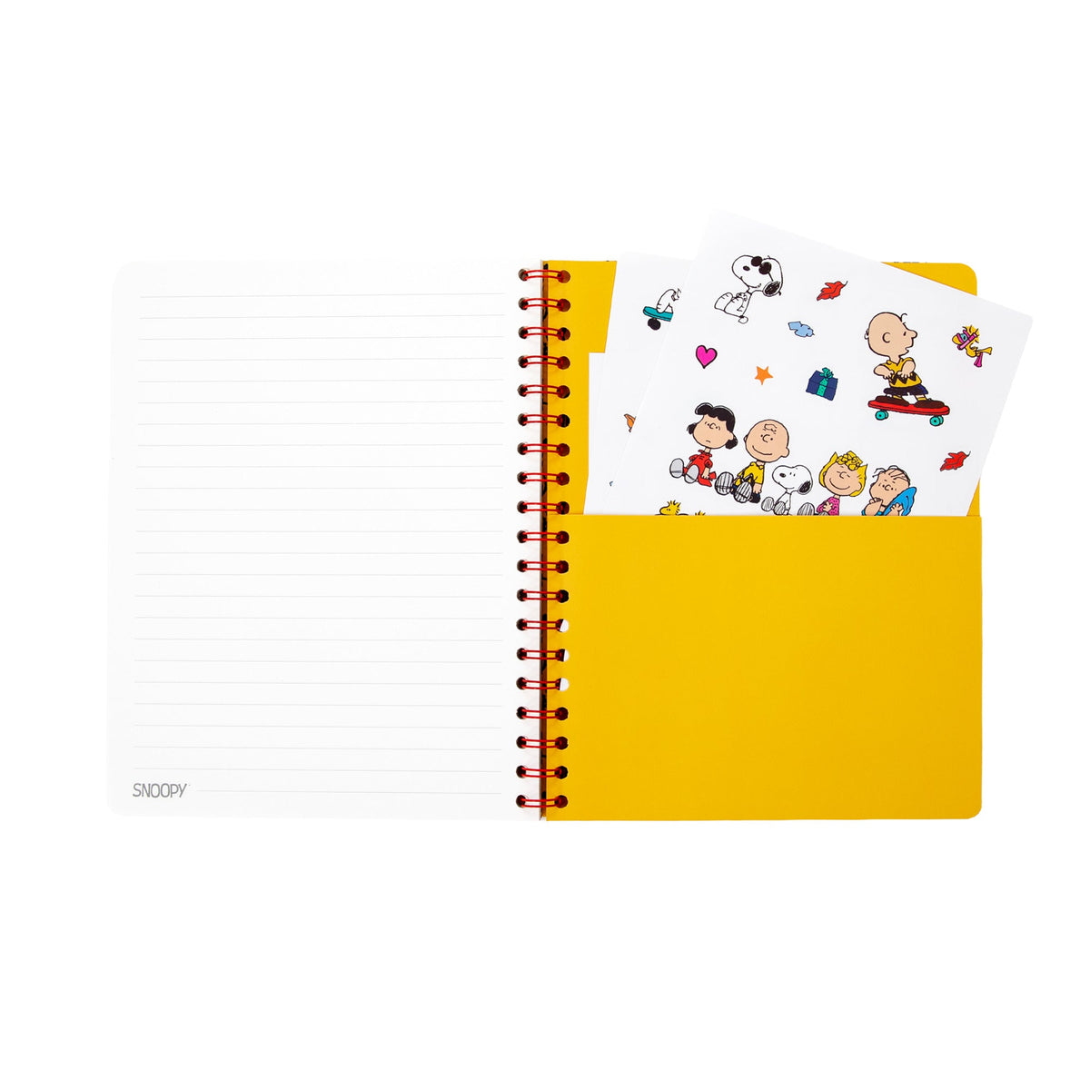 Caderno A5 Snoopy – I think it's a sin to be bored — detalhe 6