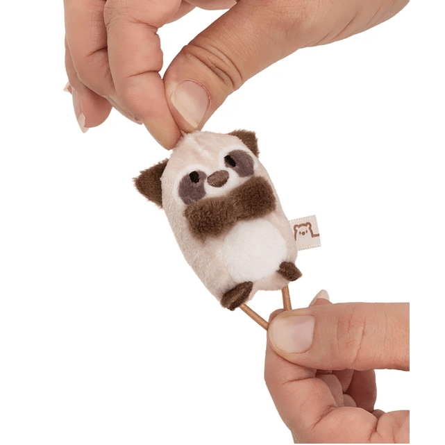 Mymochi Loopies | Guaxinim Rakuma, 5cm - Papelaria Encantada