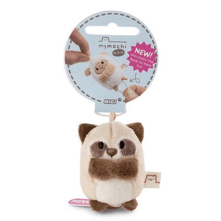 Mymochi Loopies | Guaxinim Rakuma, 5cm - Papelaria Encantada