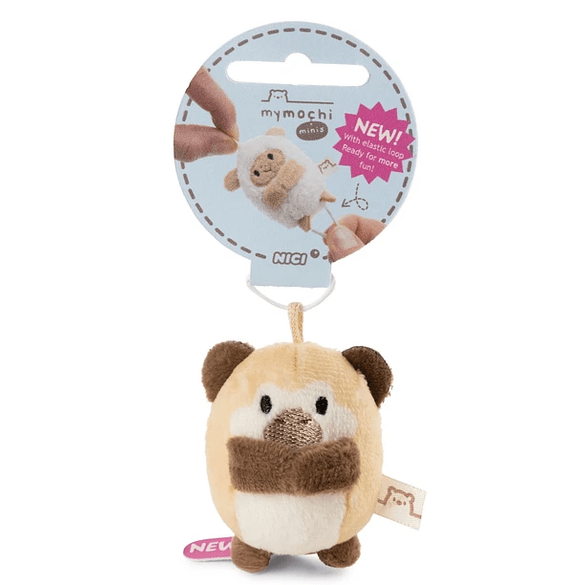 Mymochi Loopies | Macaco Manki, 5cm - Papelaria Encantada