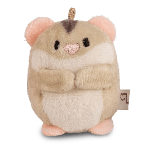 Mymochi Yummi | Hamster Hamps beige, 5cm c/ header - Papelaria Encantada