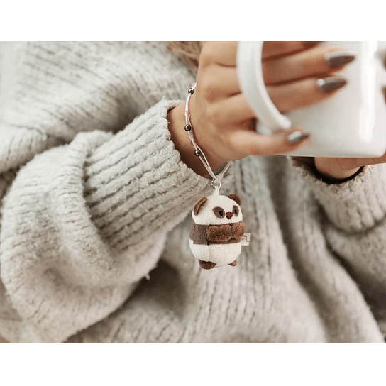 Mymochi Yummi | Panda Kono, 5cm c/ header - Papelaria Encantada