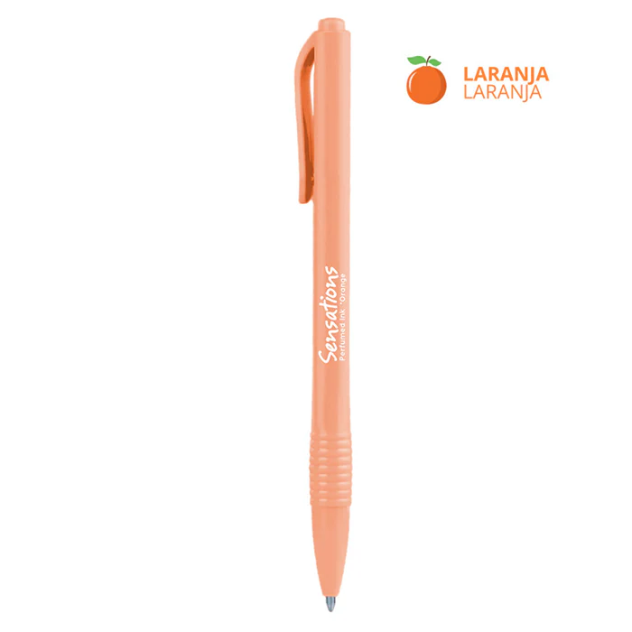 Esferográfica Sensations perfumada Laranja Newpen