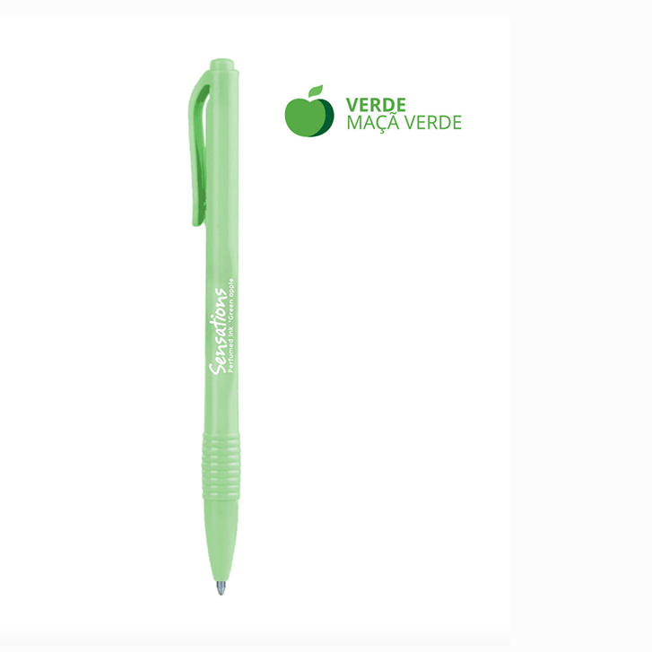 Esferográfica Sensations perfumada Maça Verde Newpen