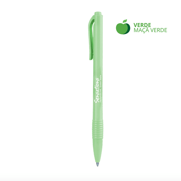 Esferográfica Sensations perfumada Maça Verde Newpen