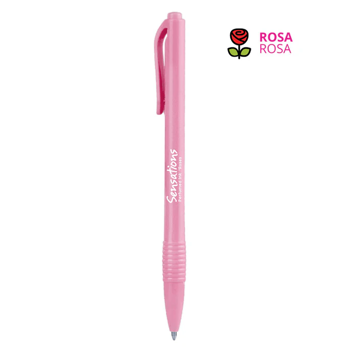 Esferográfica Sensations perfumada Rosa Newpen
