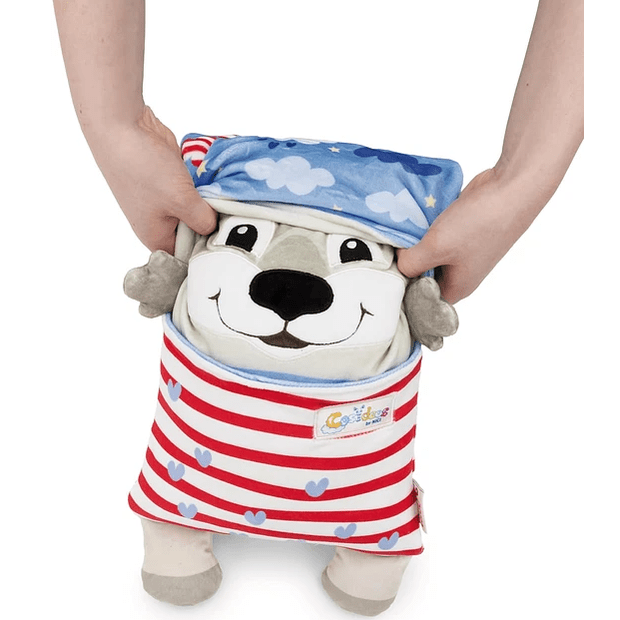 Nici - Cosidoos | Peluche Cão c/função reversível, 30X20cm - Papelaria Encantada