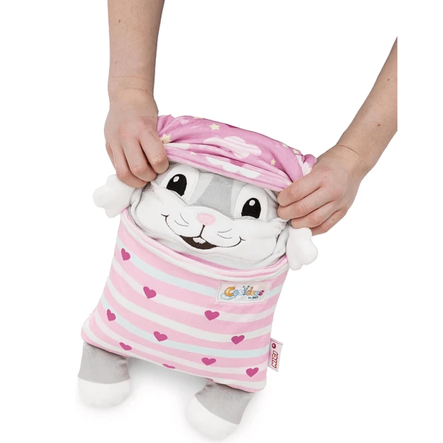 Nici - Cosidoos | Peluche Coelho c/função reversível, 30X20cm - Papelaria Encantada