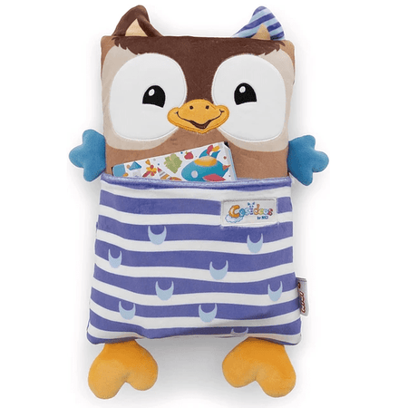 Nici - Cosidoos | Peluche Coruja c/função reversível, 30X20cm - Papelaria Encantada