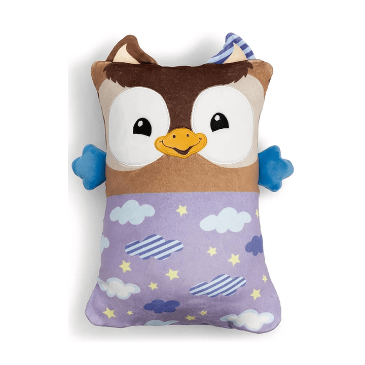 Nici - Cosidoos | Peluche Coruja c/função reversível, 30X20cm - Papelaria Encantada