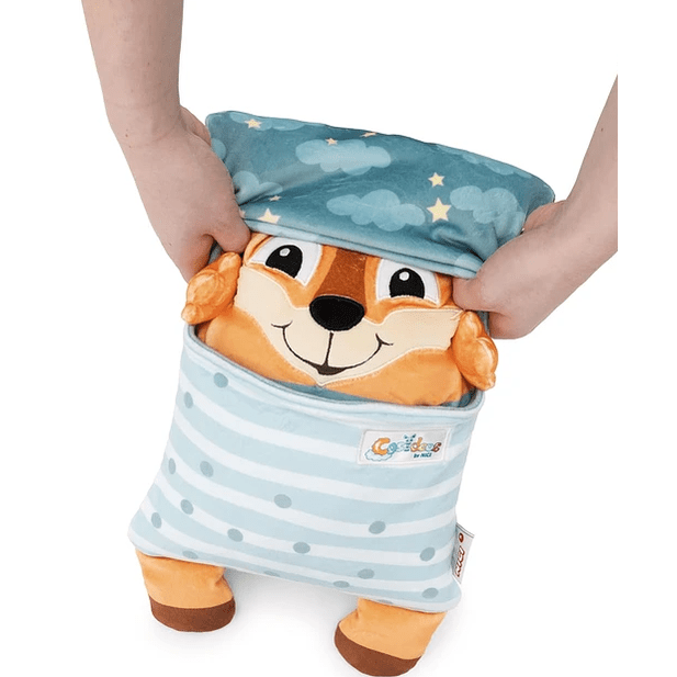 Nici - Cosidoos | Peluche Raposa c/função reversível, 30X20cm - Papelaria Encantada