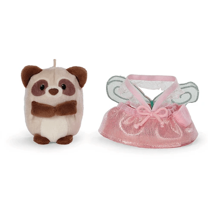 Nici - Mymochi Fairy | Guaxinim Rakuma, c/ fantasia de fada - Papelaria Encantada