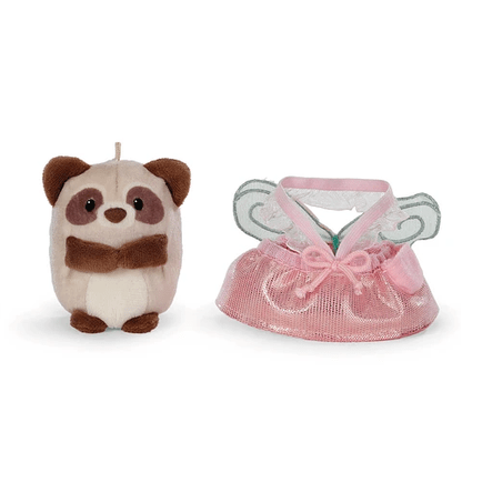Nici - Mymochi Fairy | Guaxinim Rakuma, c/ fantasia de fada - Papelaria Encantada
