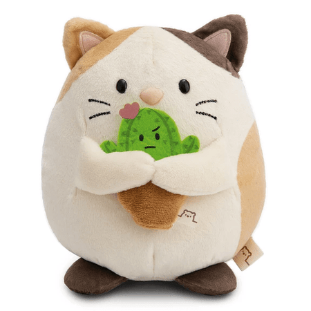 Nici - Mymochi Hello Edition, Gato Angy 27cm, c/cacto - Papelaria Encantada