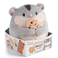 Nici - Mymochi Hello Edition, Hamster Chai 16cm, c/bolacha em caixa - Papelaria Encantada