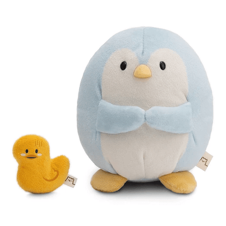 Nici - Mymochi Hello Edition, Pinguim Waddle 27cm, c/pato - Papelaria Encantada