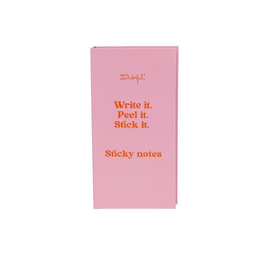 Notas Adesivas - Write it. Peel it. Stick it - Mr. Wonderful - Papelaria Encantada