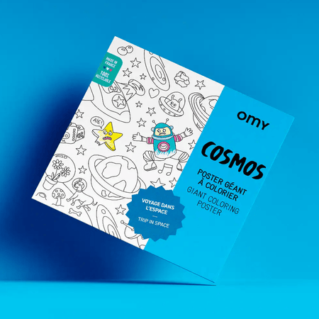 Omy Cosmos - Poster gigante para colorir - Papelaria Encantada