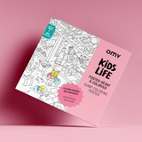 Omy Kid's life - Poster gigante para colorir - Papelaria Encantada