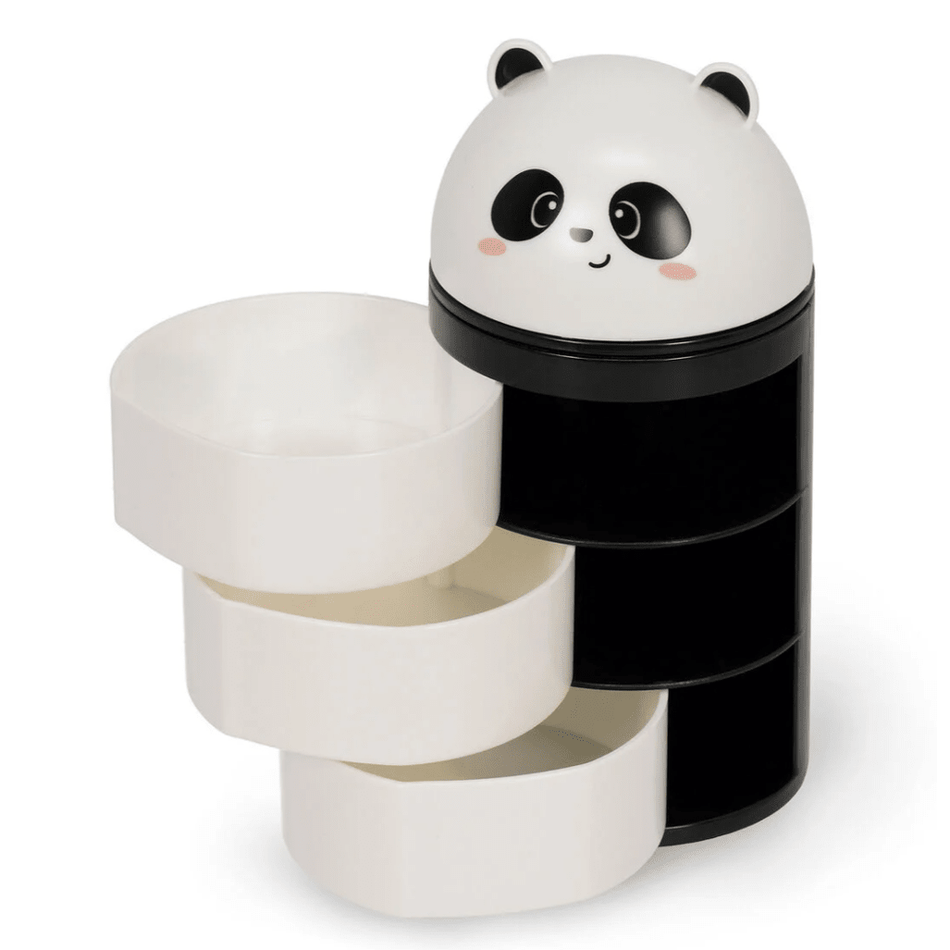 Organizador de mesa Panda - Legami - Papelaria Encantada