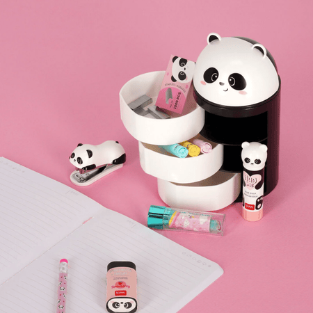 Organizador de mesa Panda - Legami - Papelaria Encantada