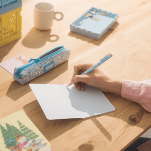 Pack estojo com caneta e lápis moomin - Papelaria Encantada