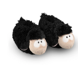 Pantufas NICI Wooly Gang ovelha preta, tamanho 26–29