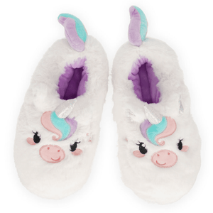 Pantufas - Unicórnio médias 39 - 41 - Pantufas Aconchegantes - Legami - Papelaria Encantada
