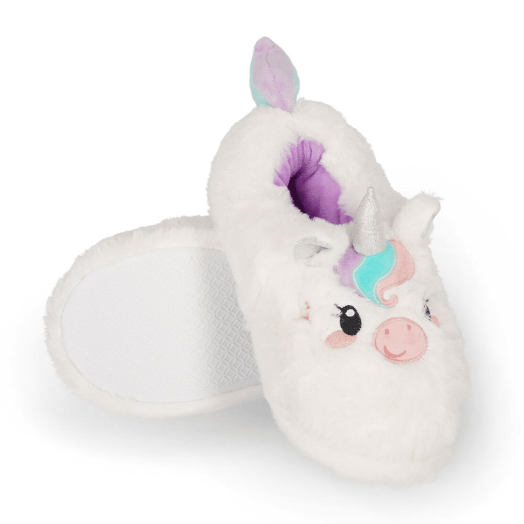 Pantufas - Unicórnio médias 39 - 41 - Pantufas Aconchegantes - Legami - Papelaria Encantada