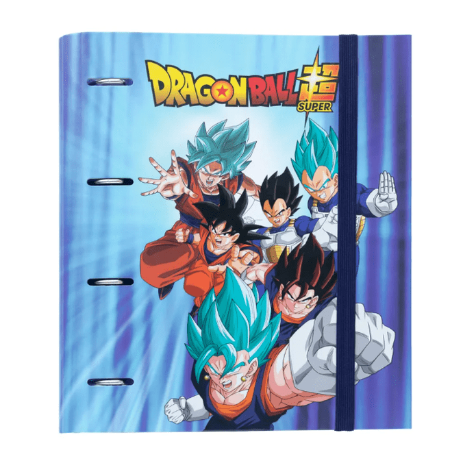 Pasta Arquivo 4 argolas Dragon Ball - Papelaria Encantada