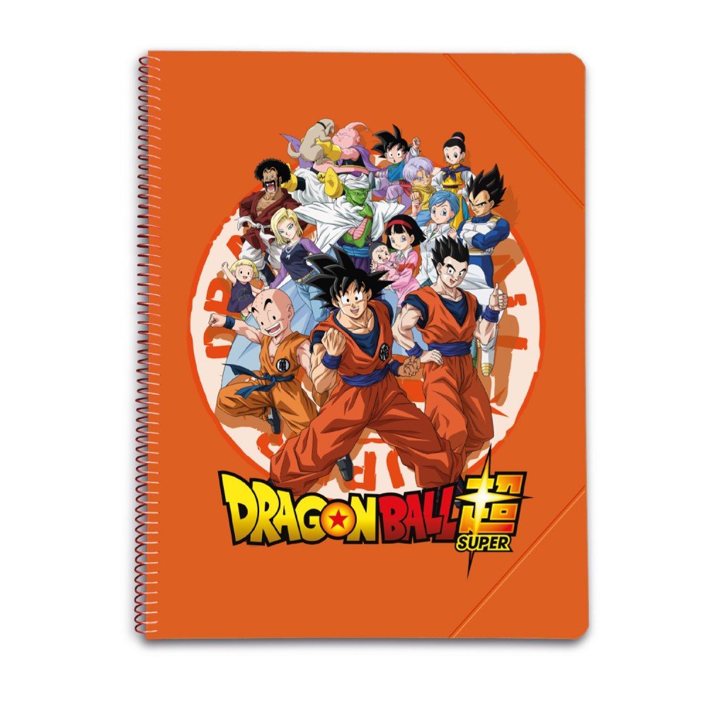 Pasta de Micas A4 Dragon Ball Super - Papelaria Encantada